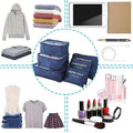6 in 1 Foldable Travel Organizer Set