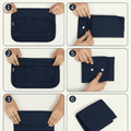 7 PCS Travel Luggage Packing cube | For All Kinds Of Clothes & Accessories (Multi-Color)