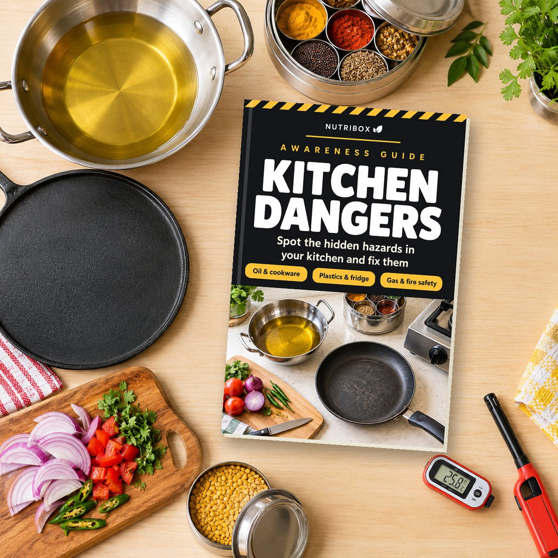 Kitchen Dangers | Spot the Hidden Hazards in Your Indian Kitchen and Fix Them