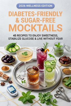 The Ultimate Mocktail Bible: 500+ Guilt-Free Drinks for Weight Loss, Glowing Skin & Gut Health: book cover 7