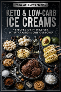 "Healthy Ice Cream Recipe Bundle: 500+ Guilt-Free Frozen Desserts: book cover 8