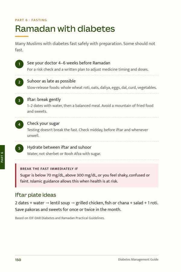 Fasting safely