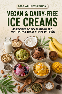 "Healthy Ice Cream Recipe Bundle: 500+ Guilt-Free Frozen Desserts: book cover 5