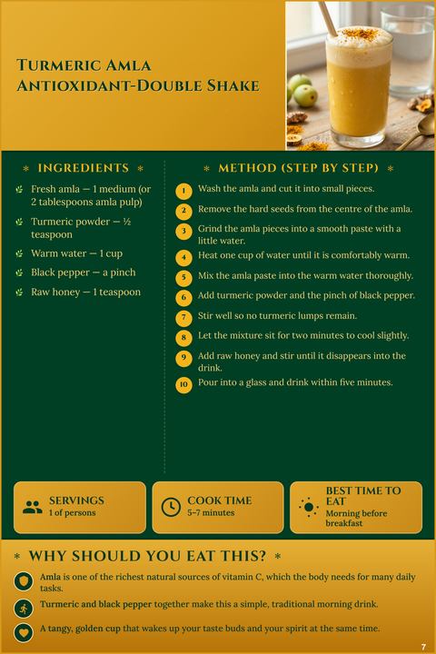 Book 3 · Immunity, Healing & Ayurvedic Milkshakes