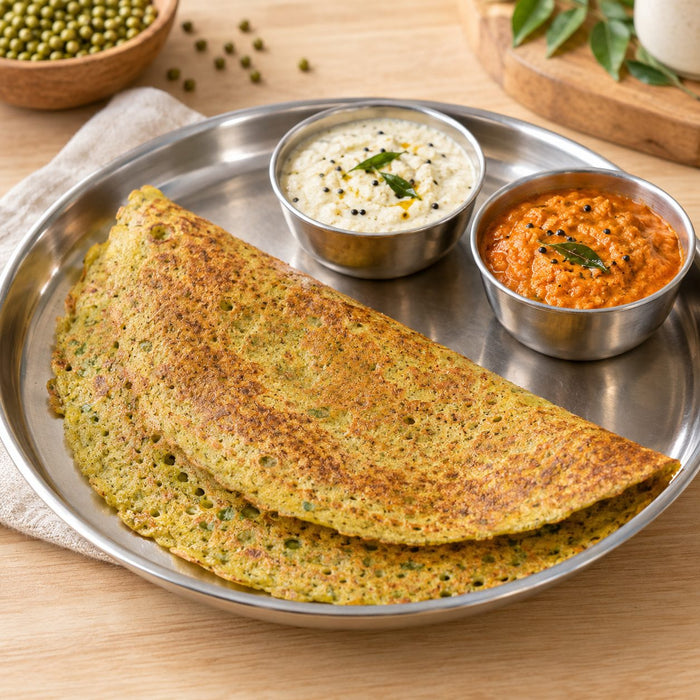 Moong dal pesarattu