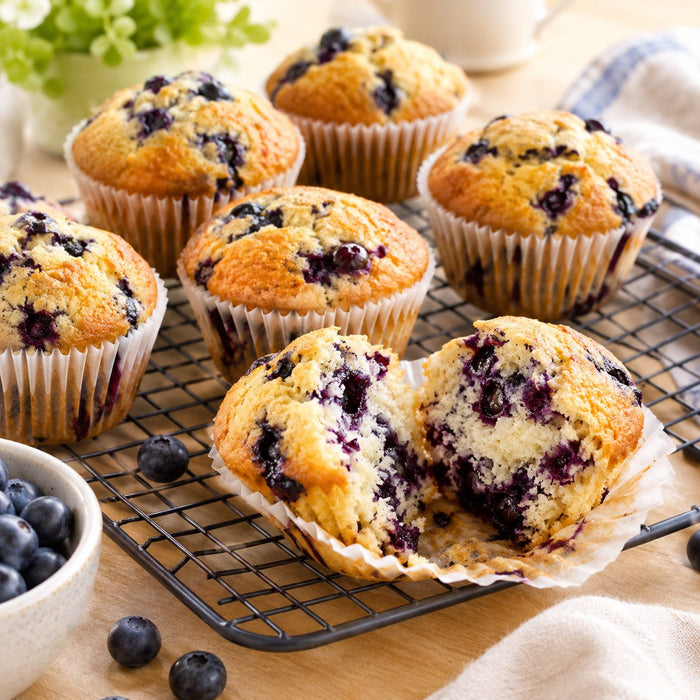 Blueberry muffins