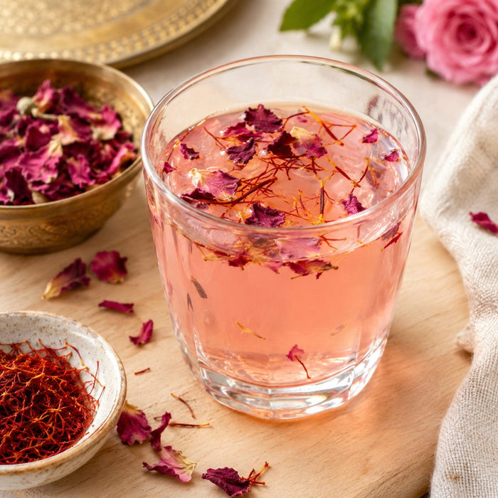 Rose saffron water