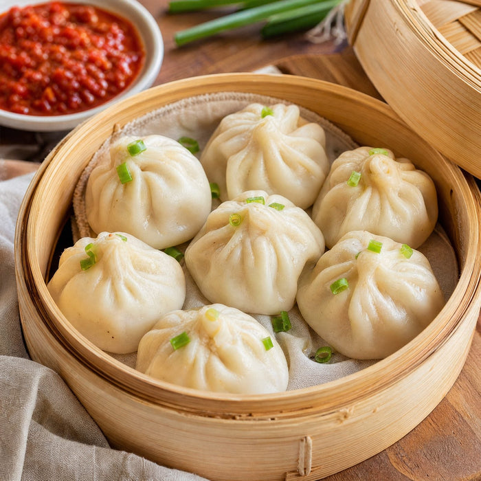 Paneer steam momos