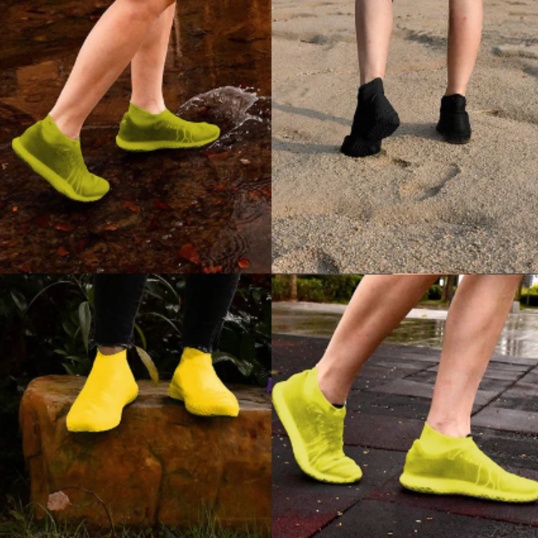 GripGuard- Waterproof Reusable Anti-Skid Shoe Shields (pack of 1)