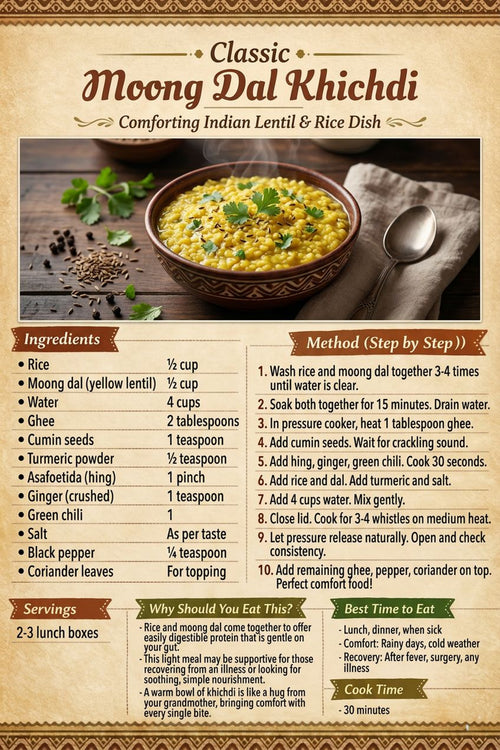 Moong Dal Khichdi