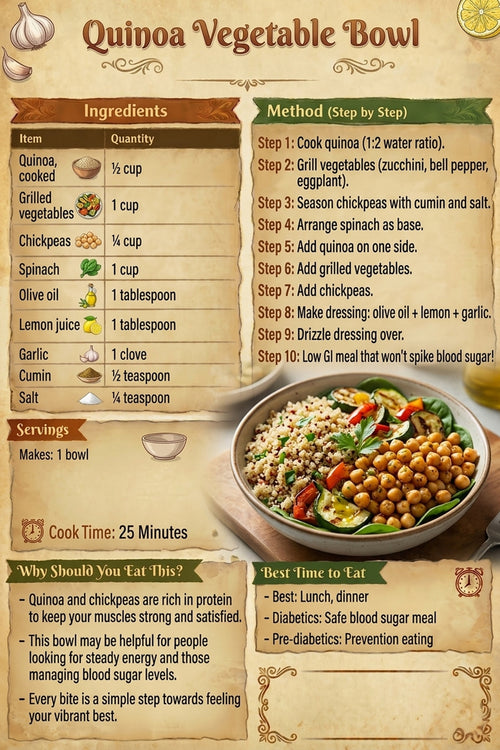 Quinoa Vegetable Bowl