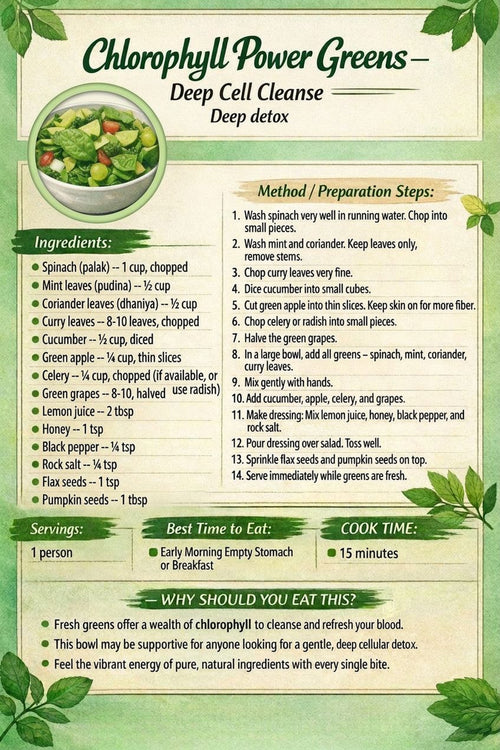 Chlorophyll Power Greens
