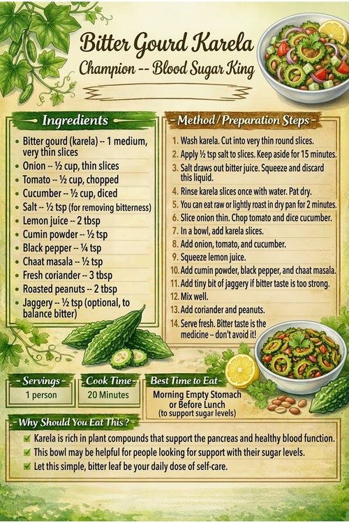 Bitter Gourd Karela