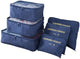6 in 1 Foldable Travel Organizer Set
