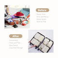7 PCS Travel Luggage Packing cube | For All Kinds Of Clothes & Accessories (Multi-Color)