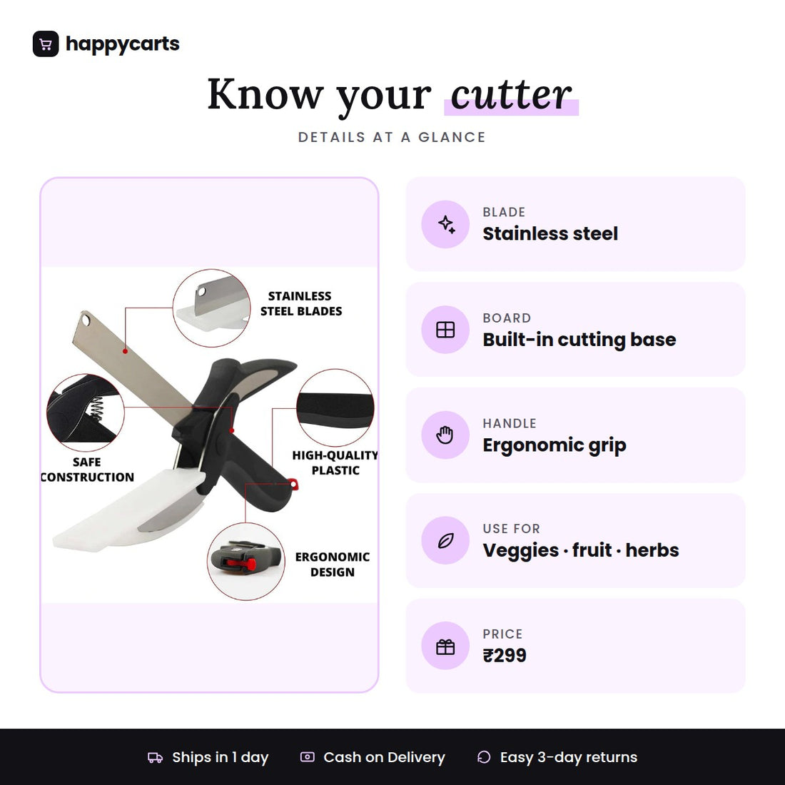 Smart Clever Cutter Knife