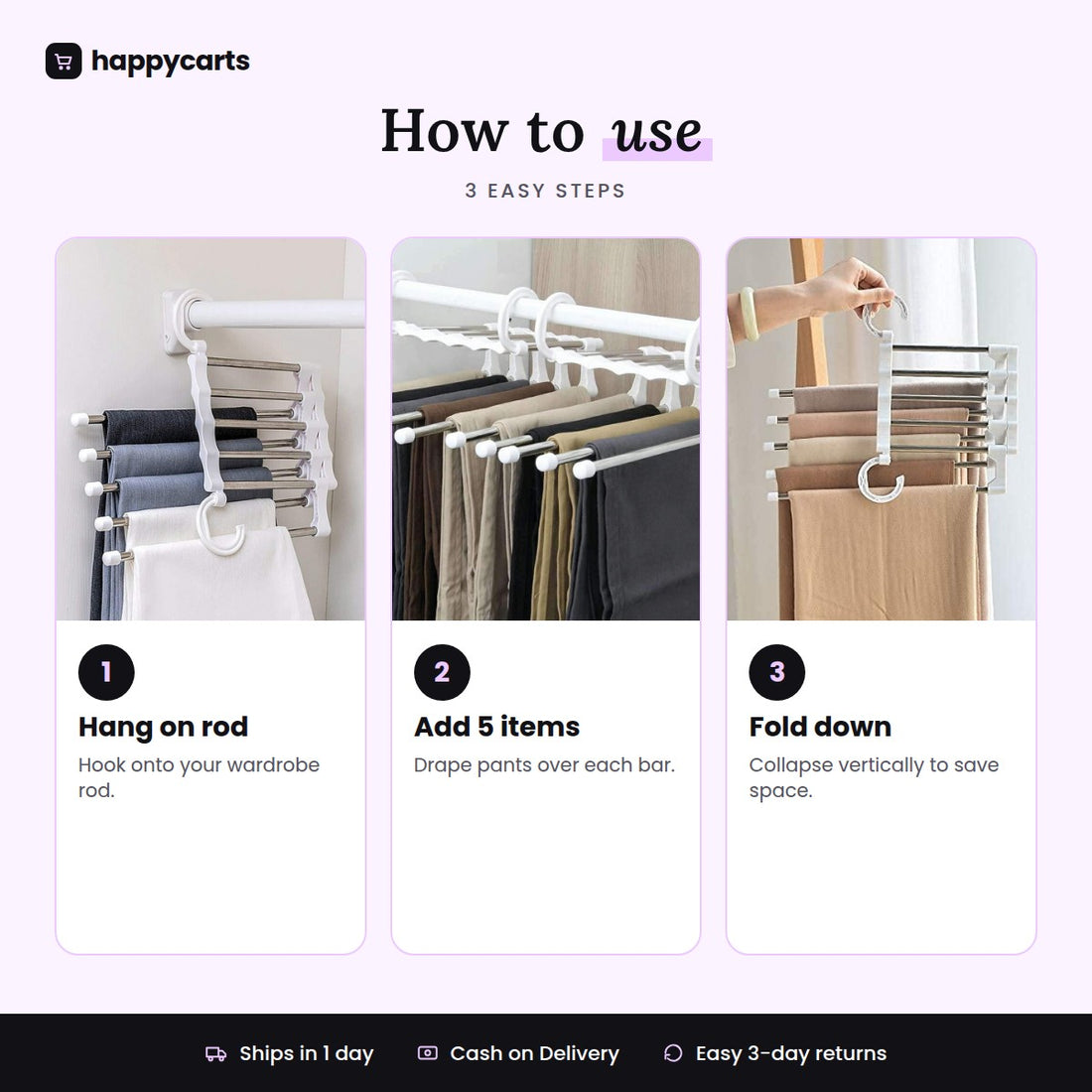 Multipurpose Hanger Organizer (Buy 1 Get 1 Free)