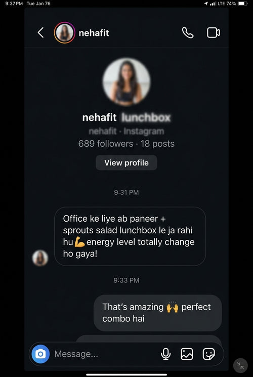 Customer screenshot