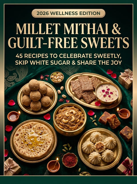 Cover of Millet Mithai and Guilt-Free Sweets