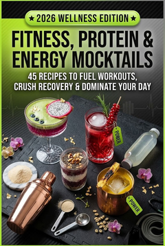 The Ultimate Mocktail Bible: 500+ Guilt-Free Drinks for Weight Loss, Glowing Skin & Gut Health: book cover 8