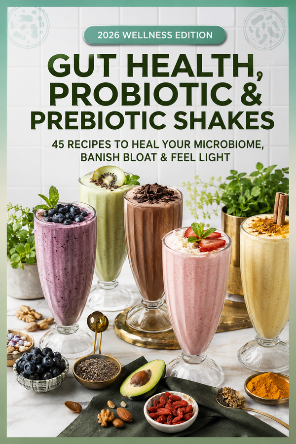 Book 2: Gut Health, Probiotic & Prebiotic Shakes
