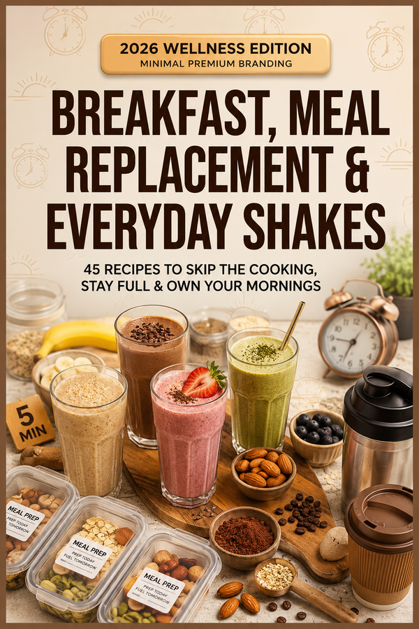 Book 10: Breakfast, Meal Replacement & Everyday Shakes