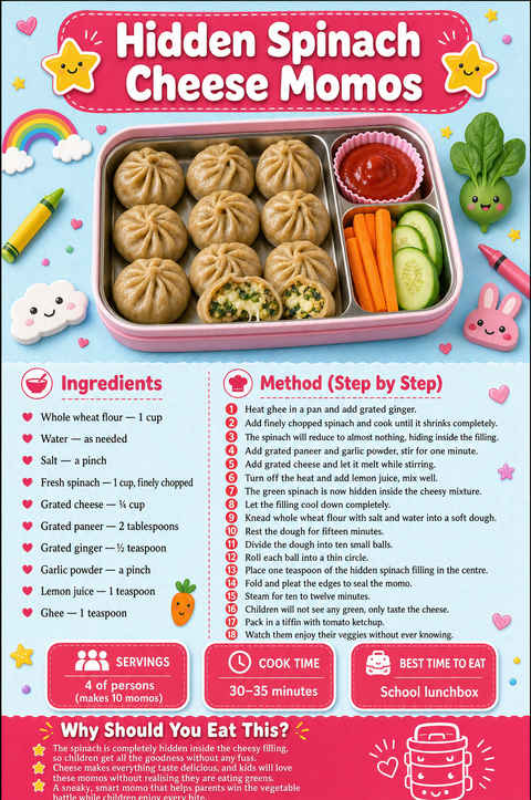 Book 5 · Kids' Tiffin Momos