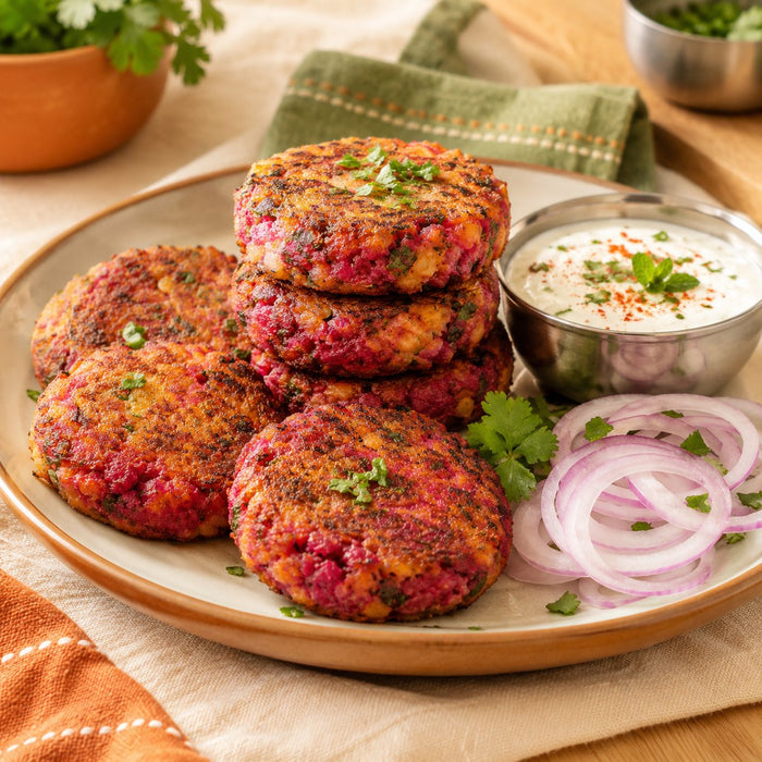 Beetroot tikki