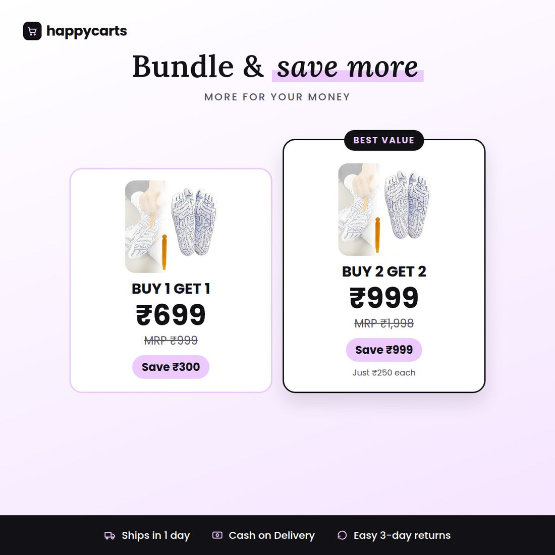 ReflexiCare Socks