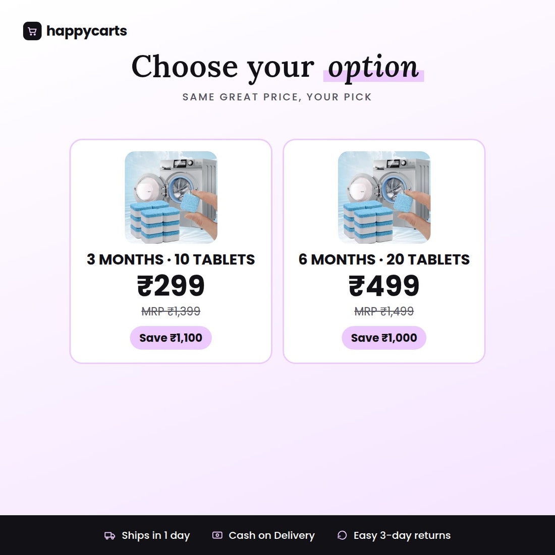 Washing Machine Deep Cleaning Tablet