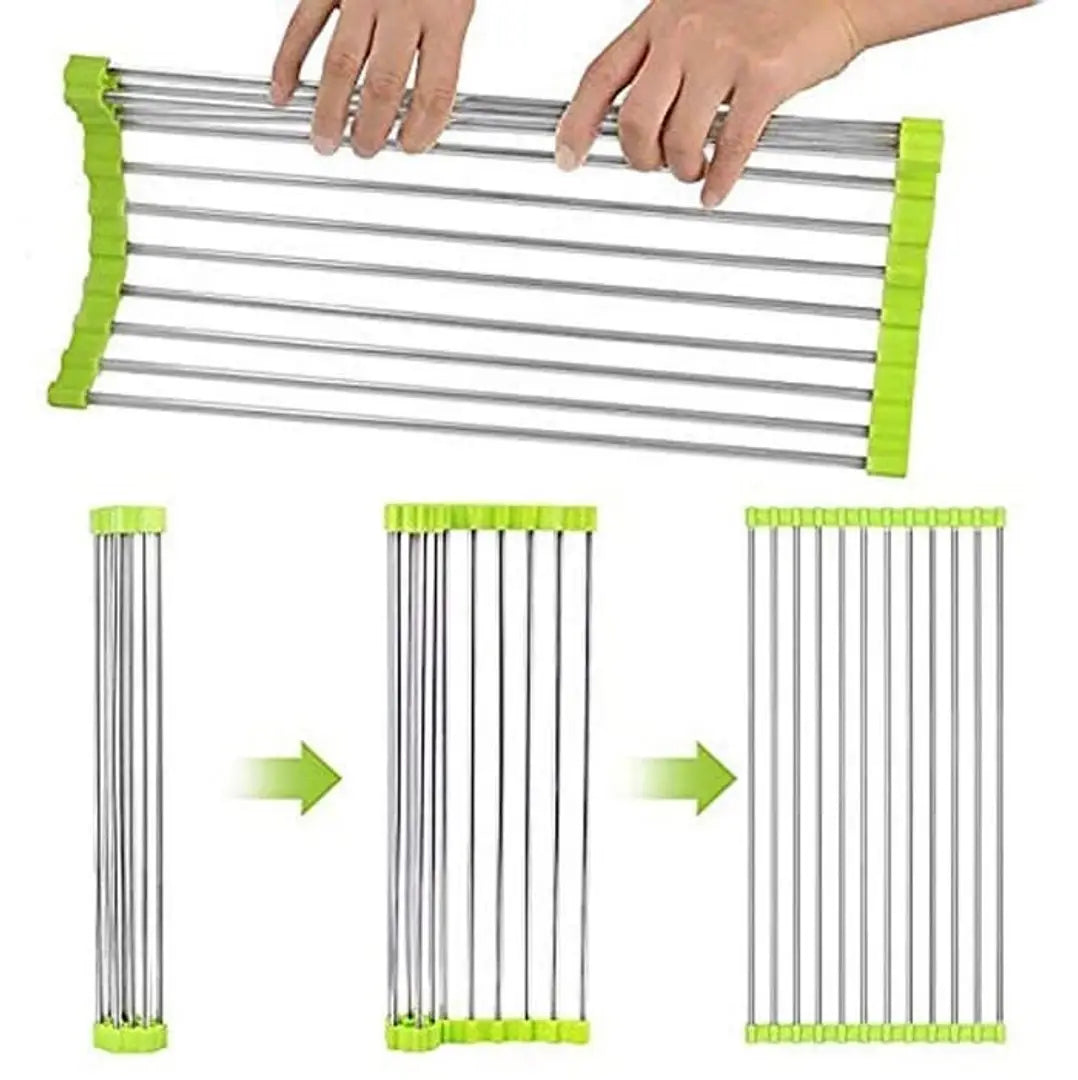 Roll Up Sink Drainer Rack
