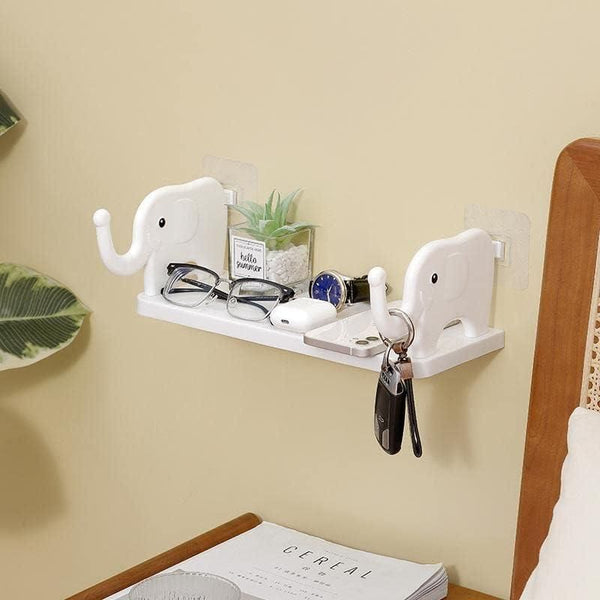 Multifunctional Elephant Shaped Storage Shelf