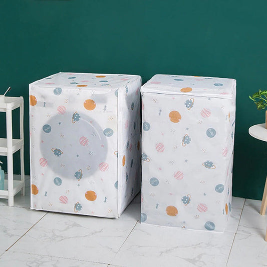 DustProof And WaterProof Washing Machine Cover  (Multicolour Design)