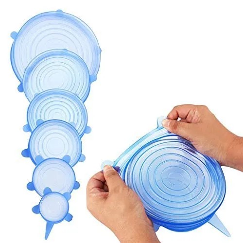 Multipurpose Silicone Lid - Reusable & Microwave Safe