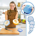 Multipurpose Silicone Lid - Reusable & Microwave Safe