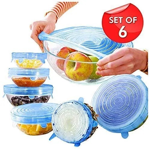 Multipurpose Silicone Lid - Reusable & Microwave Safe